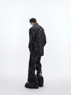 【24s January.】Heavy Brushed Hand Painted Design Shirt