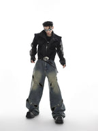 【25s Mar.】 Trendy Cutout Jeans