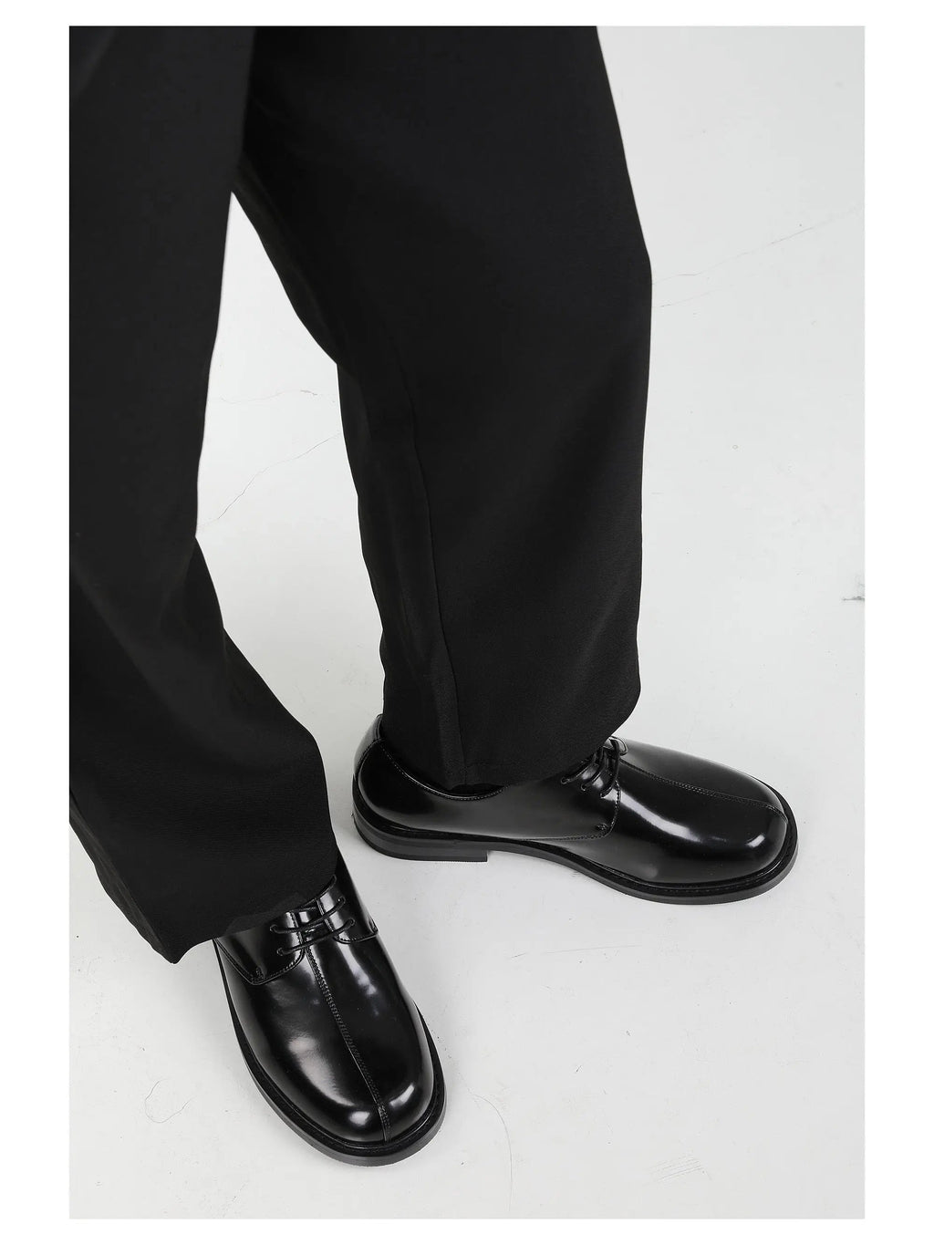 【New】Mirror Round Toe Shoes