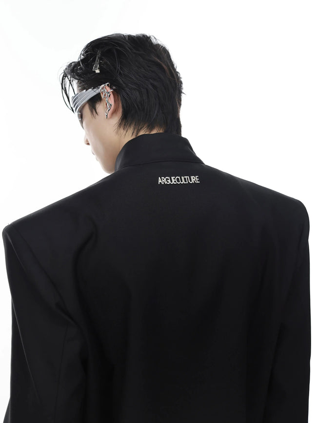 【23s May.】Shoulder Pad Big Button Jacket Main Image