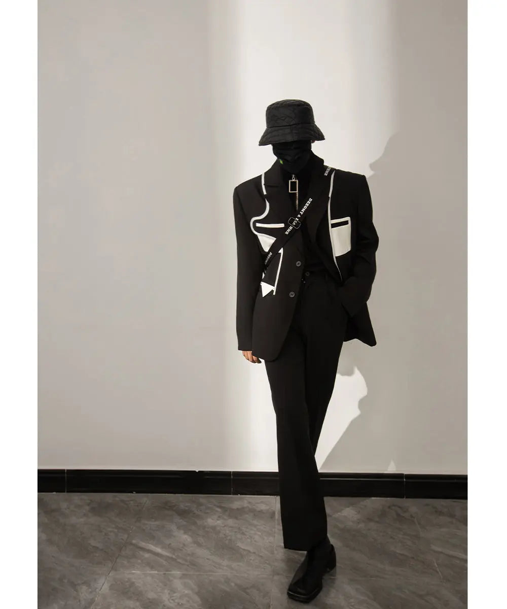 【23s August.】Stitching Casual Jacket