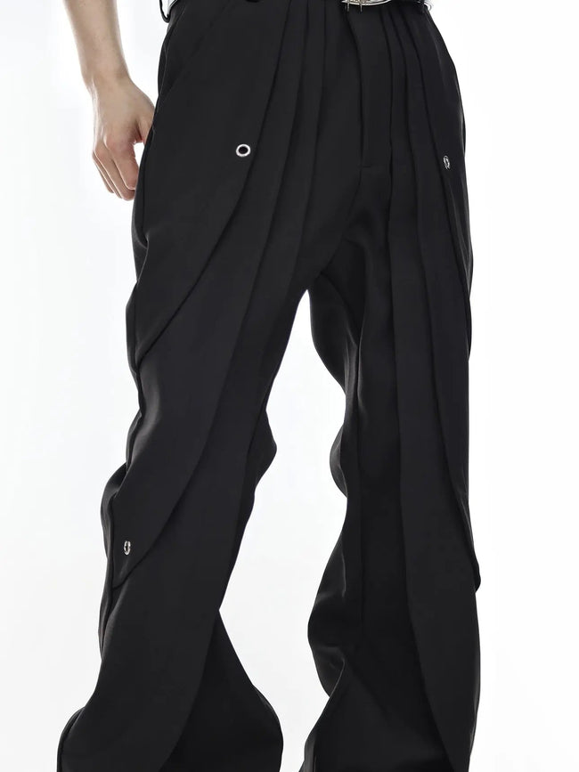 【25s Mar.】Pleated High Waist Trousers Main Image