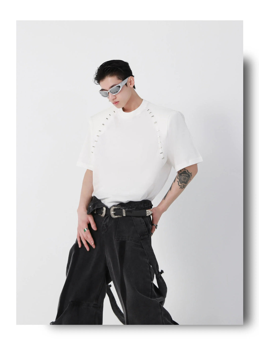 High Shoulder Fashion Shirt