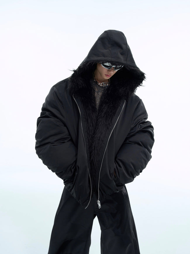 【24s Dec.】Hooded Fleece Baseball Jacket Main Image