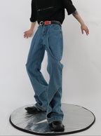Double Layer Design Jeans