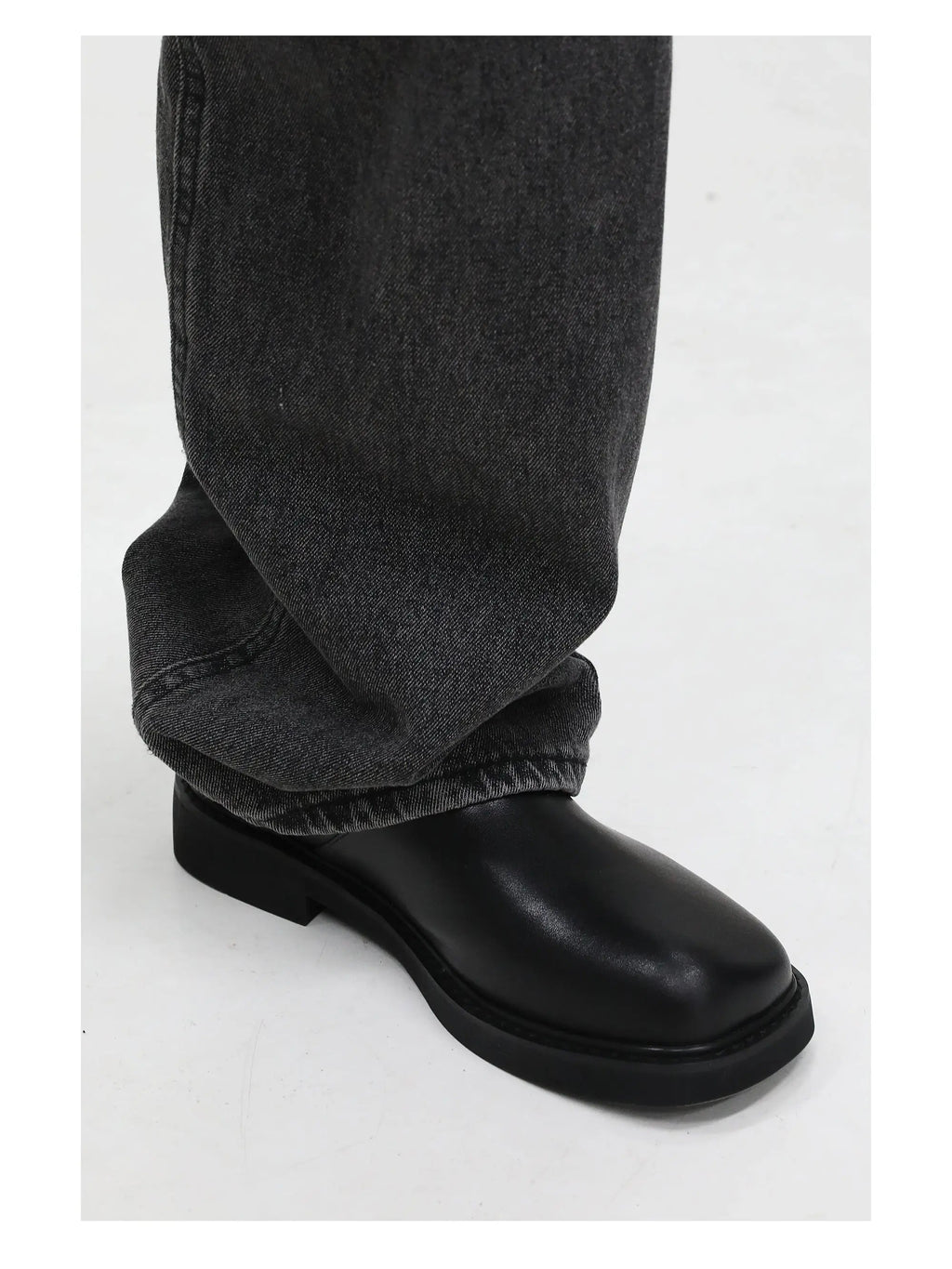 【New】New Rubber Leather Shoes