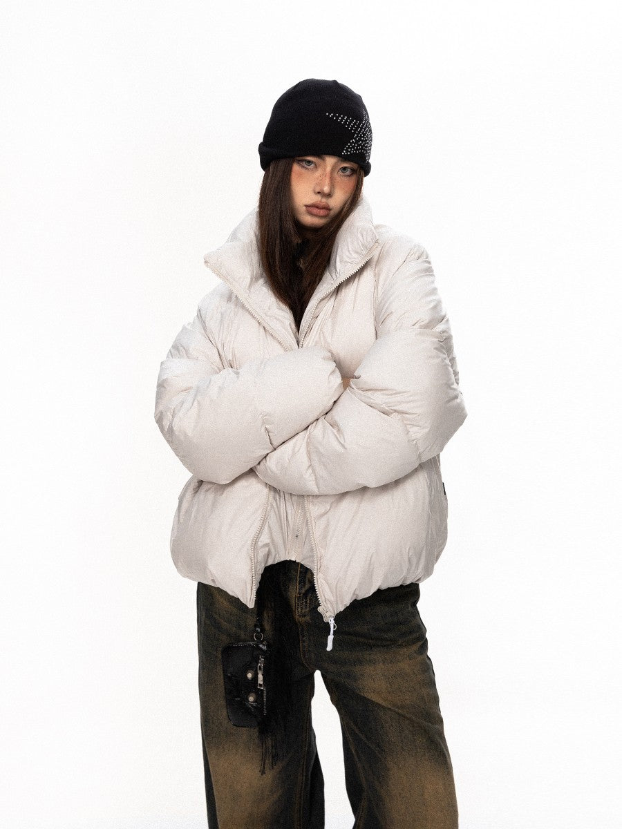Double-front down Jacket
