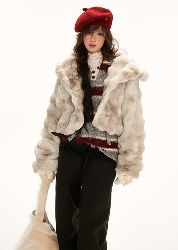 Three-dimensional lapel jacket for women Hover Image