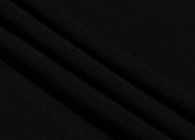 Winter Black Long Dress
