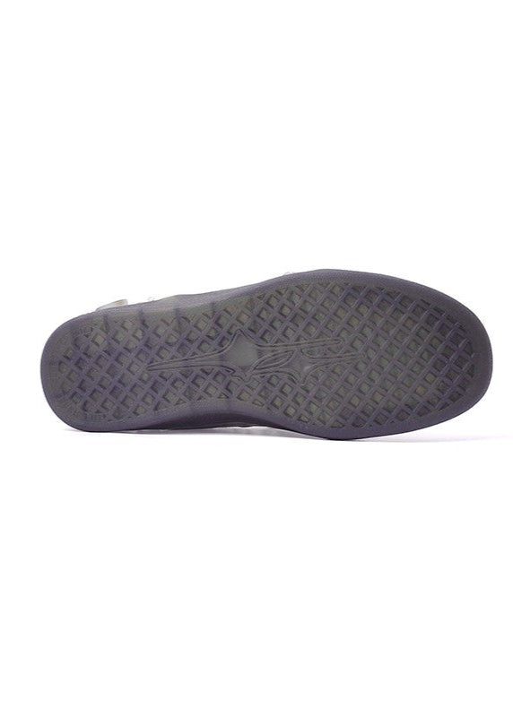 Vintage Mesh-Layered Board Shoes