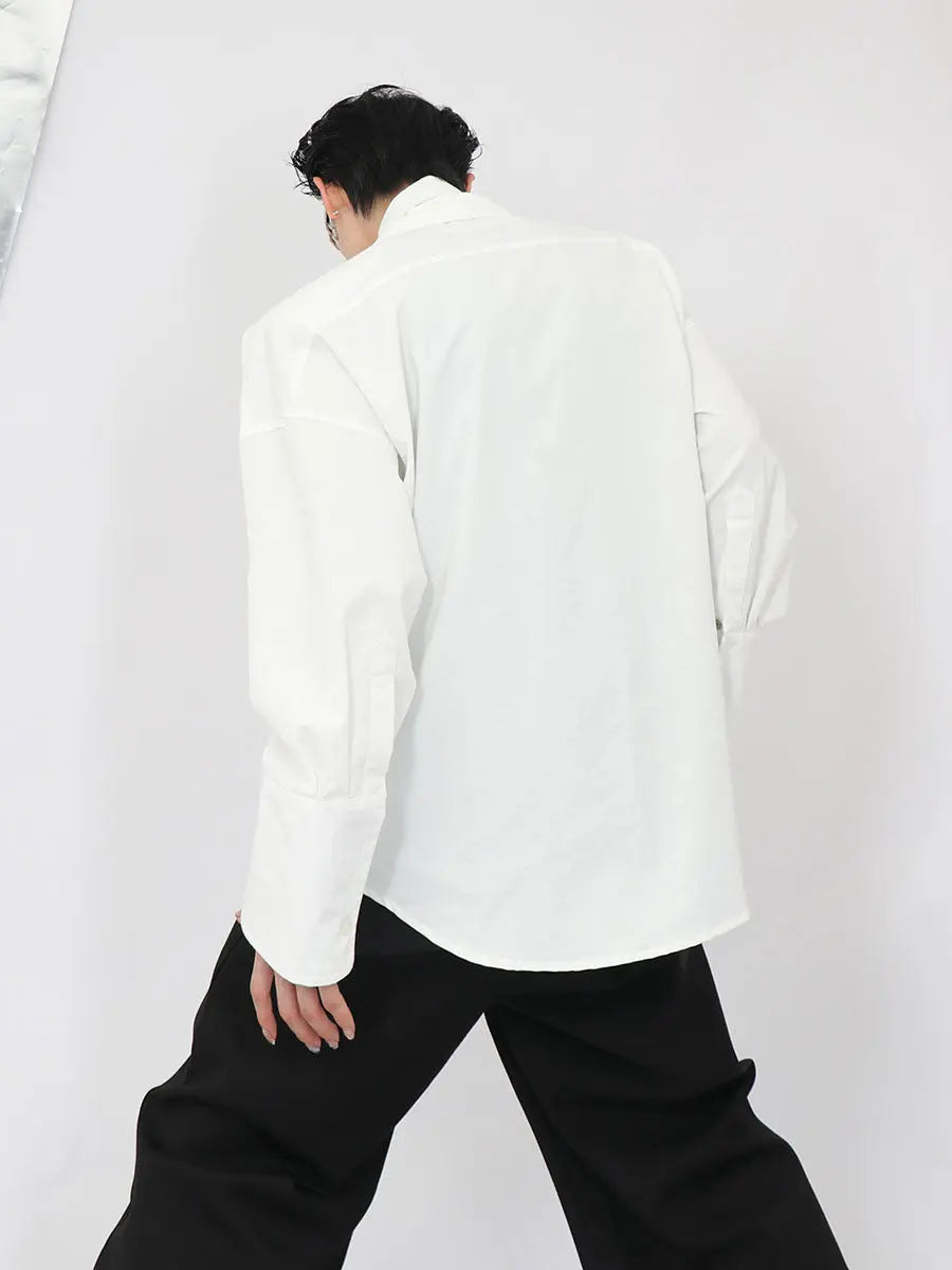 Double White Shirt