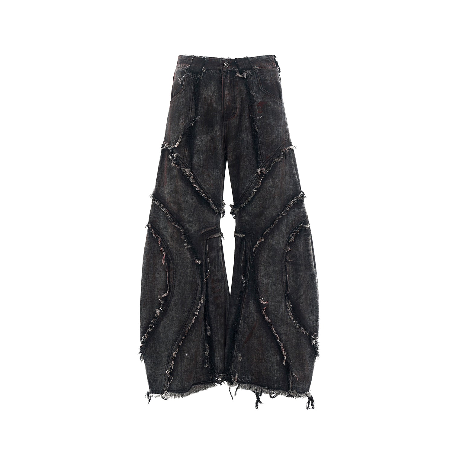 【25s Mar.】Distressed Structured Panel Machete Jackets/Jeans