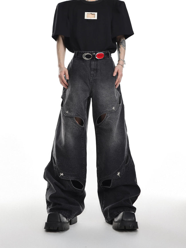 【23s Jun.】New Split Jeans Hover Image