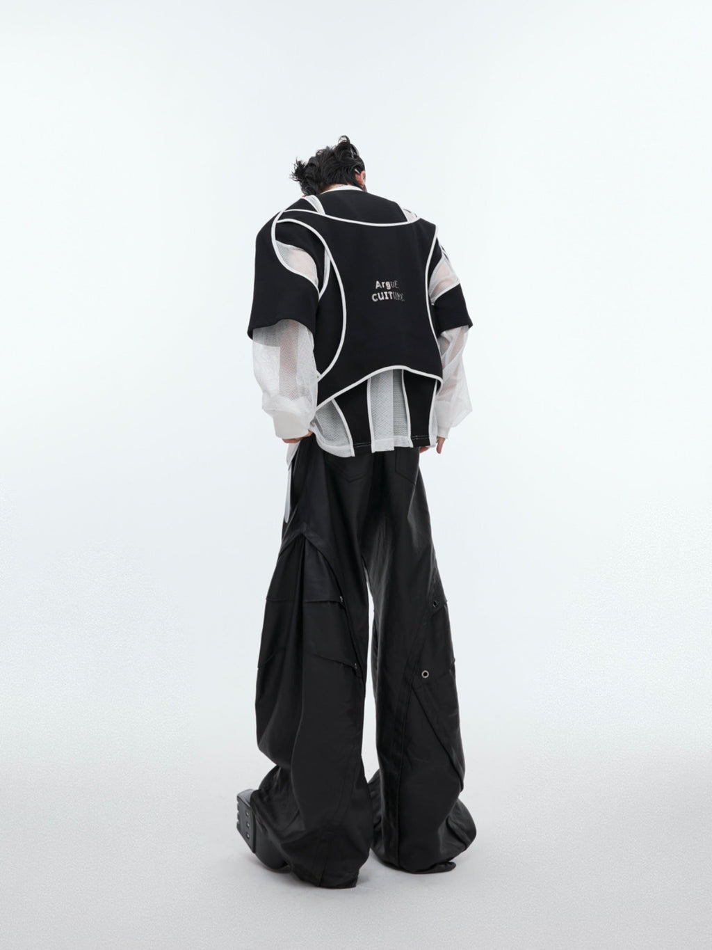 【24s Sep.】Mock Two-piece Crew Neck Sweatshirt