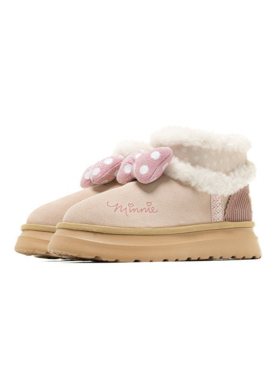 Hello Kitty x OldOrder Fleece Snow Boots