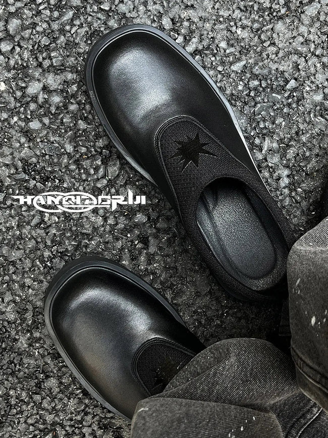 【New】Black Half Platform Shoes Main Image