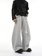 【24s Nov.】Vintage Thick Rope Machete Design Sweatpants