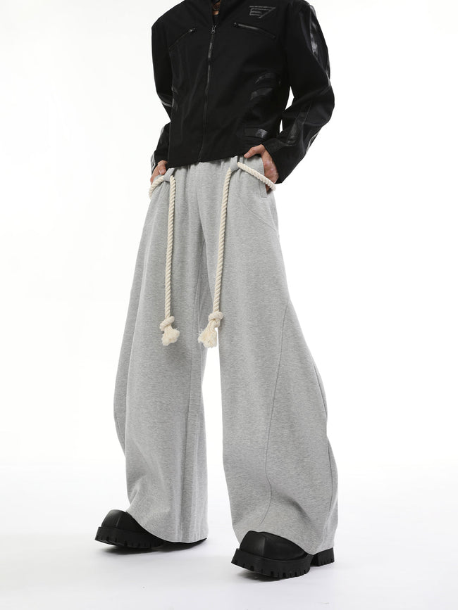 【24s Nov.】Vintage Thick Rope Machete Design Sweatpants Hover Image