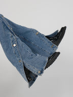 【25s Jun.】Metal Button Wide-leg Jeans