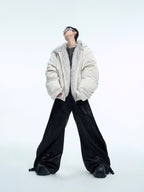 【24s Dec.】Hooded Fleece Baseball Jacket