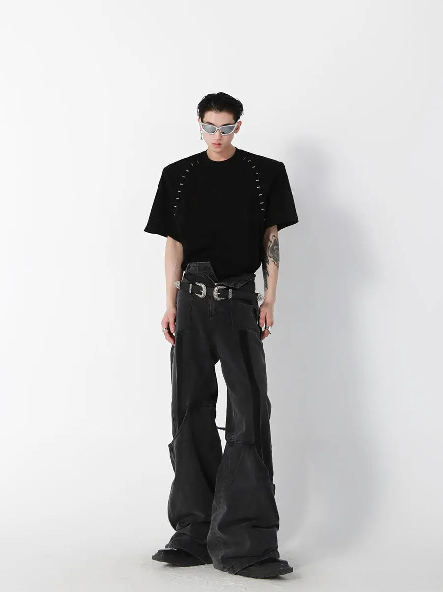 High Shoulder Fashion Shirt