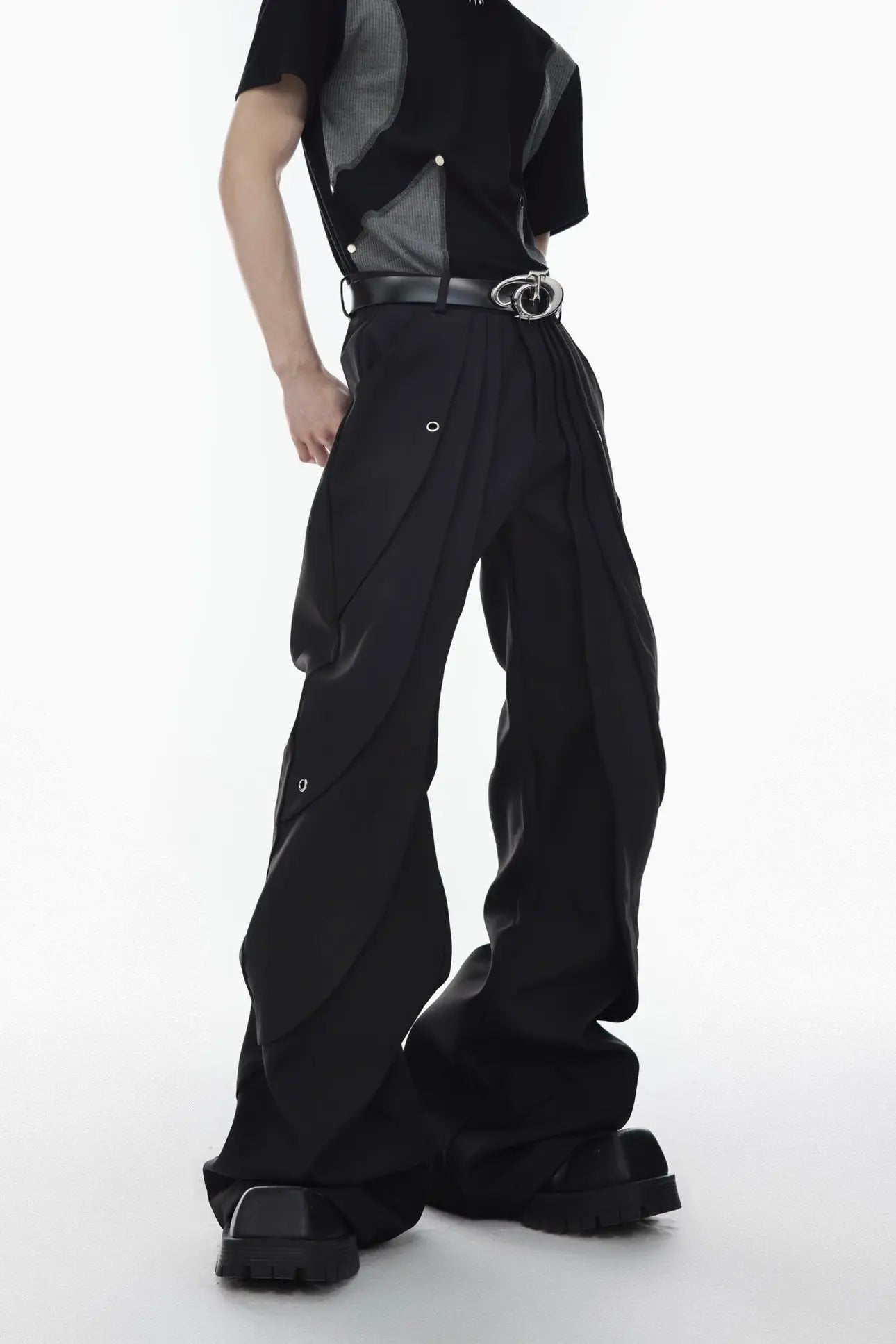 【25s Mar.】Pleated High Waist Trousers