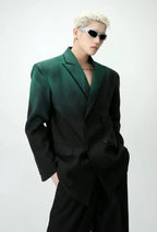 【23s August.】Gradient Shoulder Pad Jacket