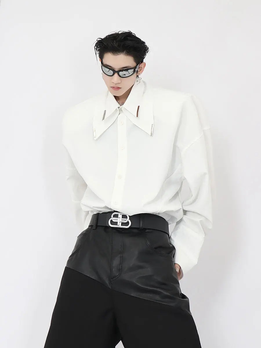 Double White Shirt