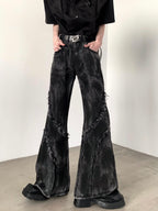 【24s July.】High Street High Waist Design Jeans