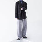 【25s Feb.】Korean Style Casual Trendy Zipper Suit Jacket