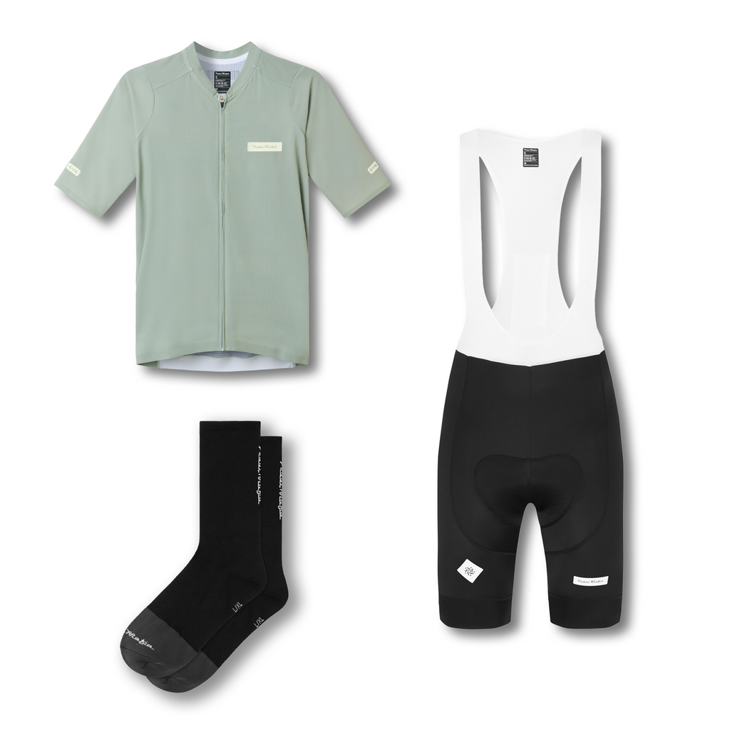Men's Core Racing Cycling Bundle - Stone/Black