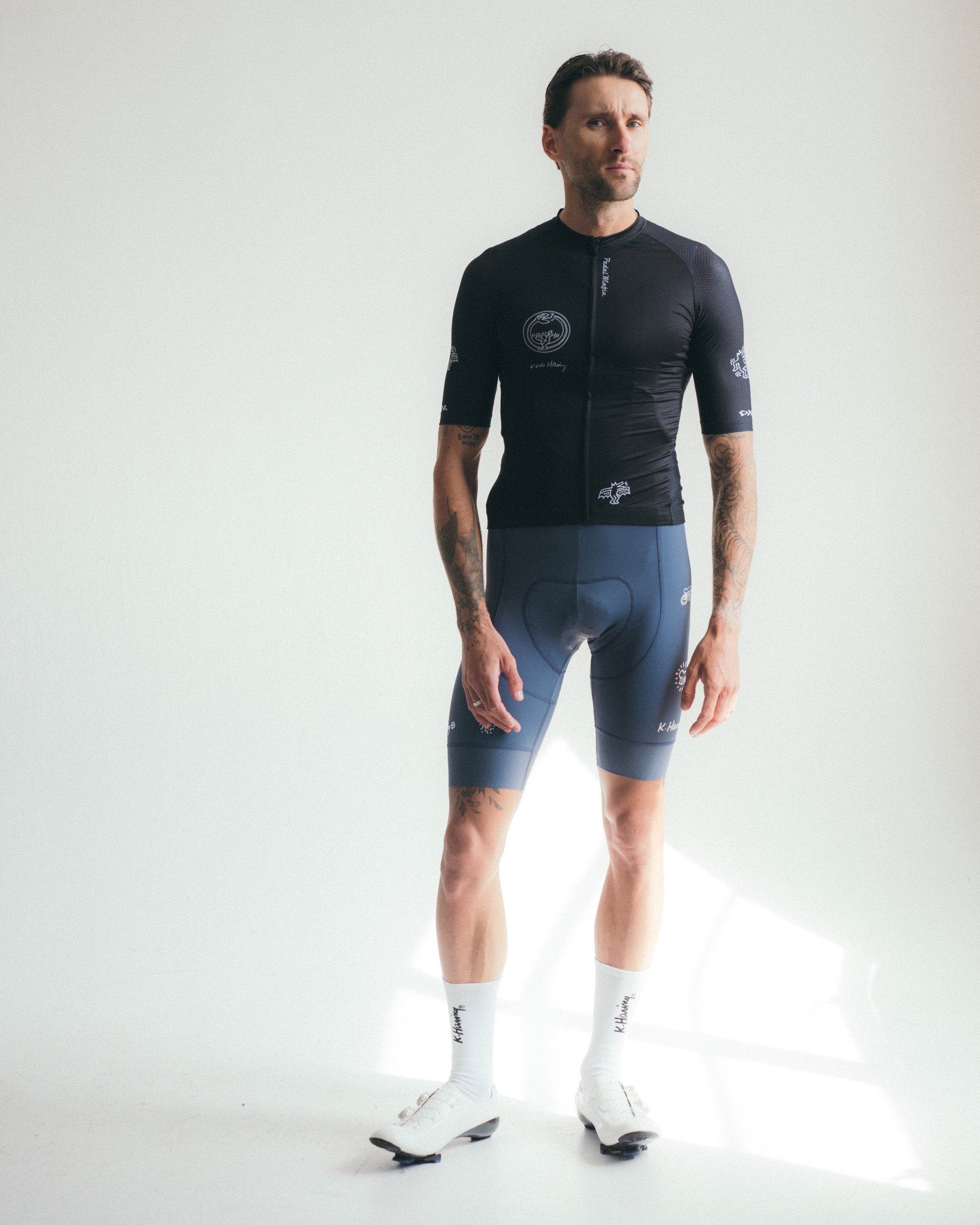 Men's Core Jersey - Keith Haring x PM Black