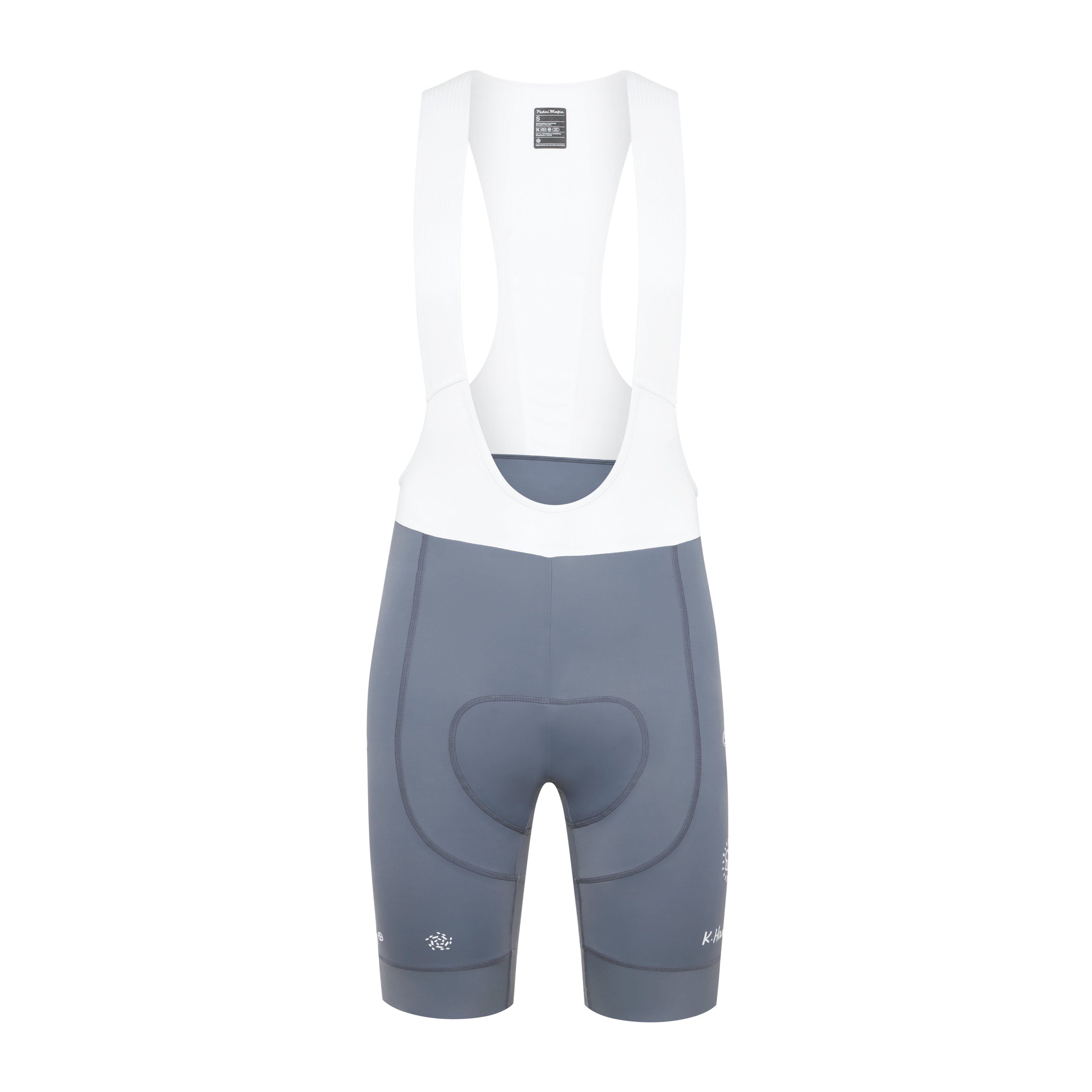 Men's Core Bib Shorts - Keith Haring x PM Grey