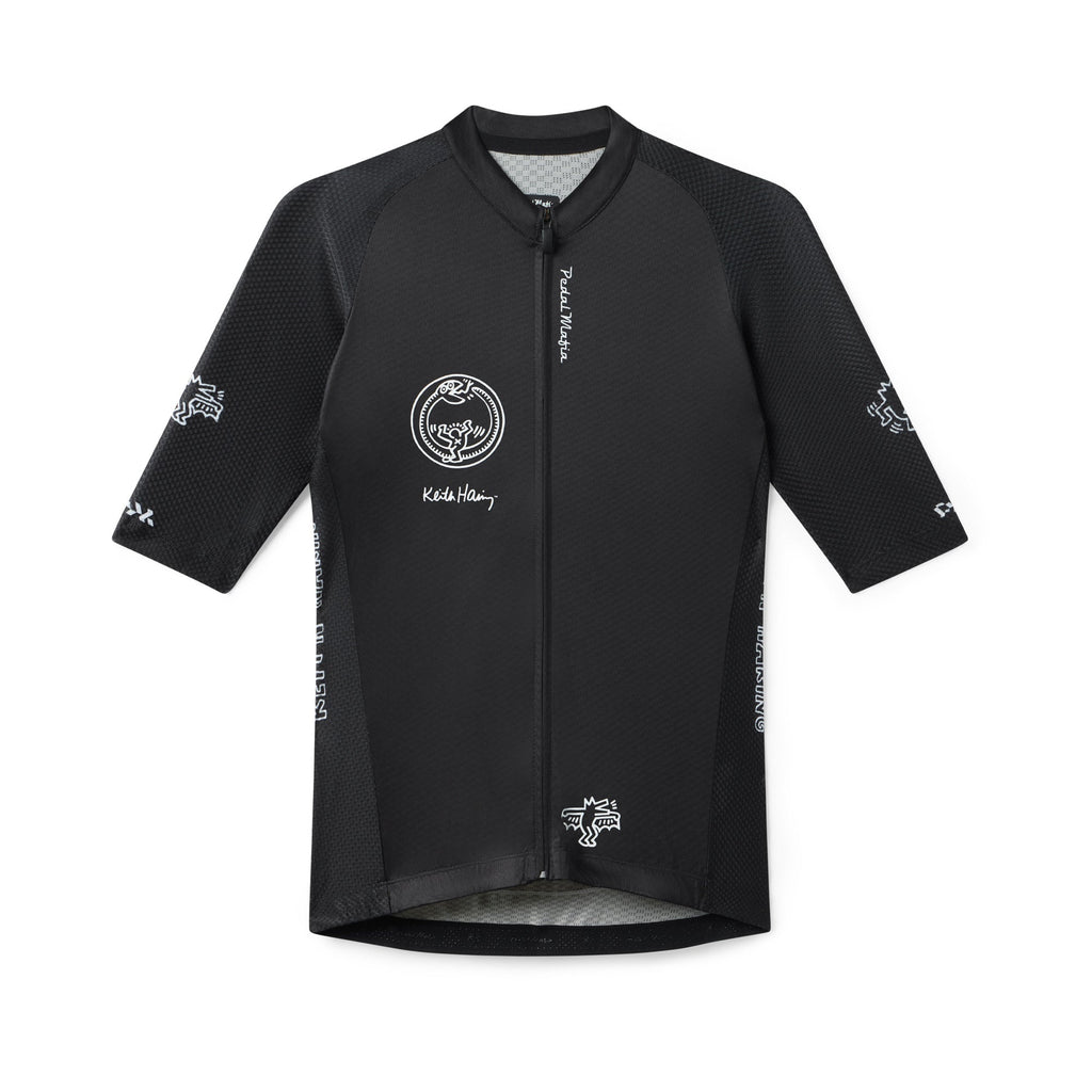 Men's Core Jersey - Keith Haring x PM Black