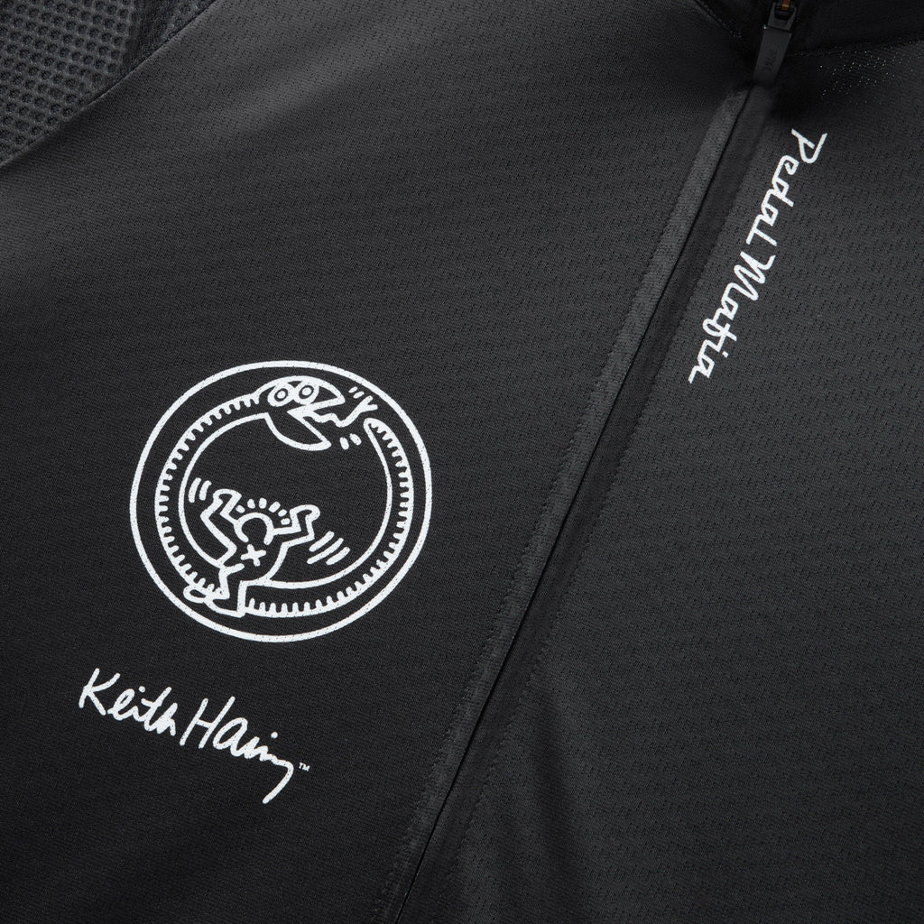 Men's Core Jersey - Keith Haring x PM Black