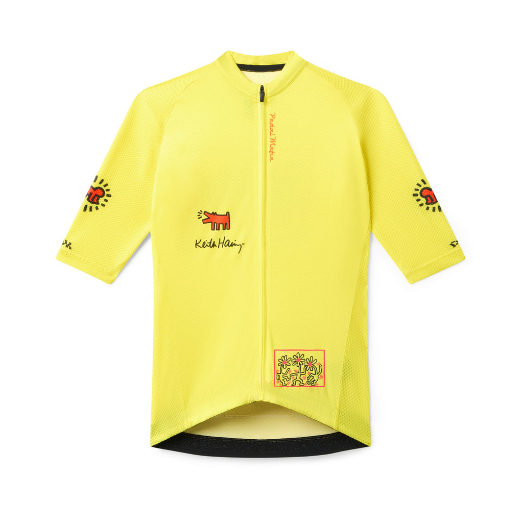 Men's Core Jersey - Keith Haring x PM Yellow