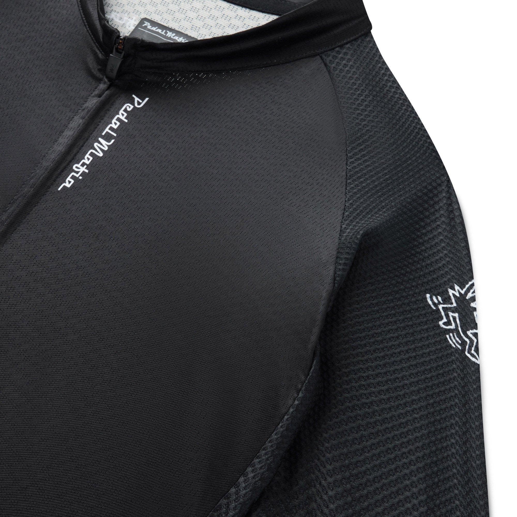 Men's Core Long Sleeve Jersey - Keith Haring x PM Black