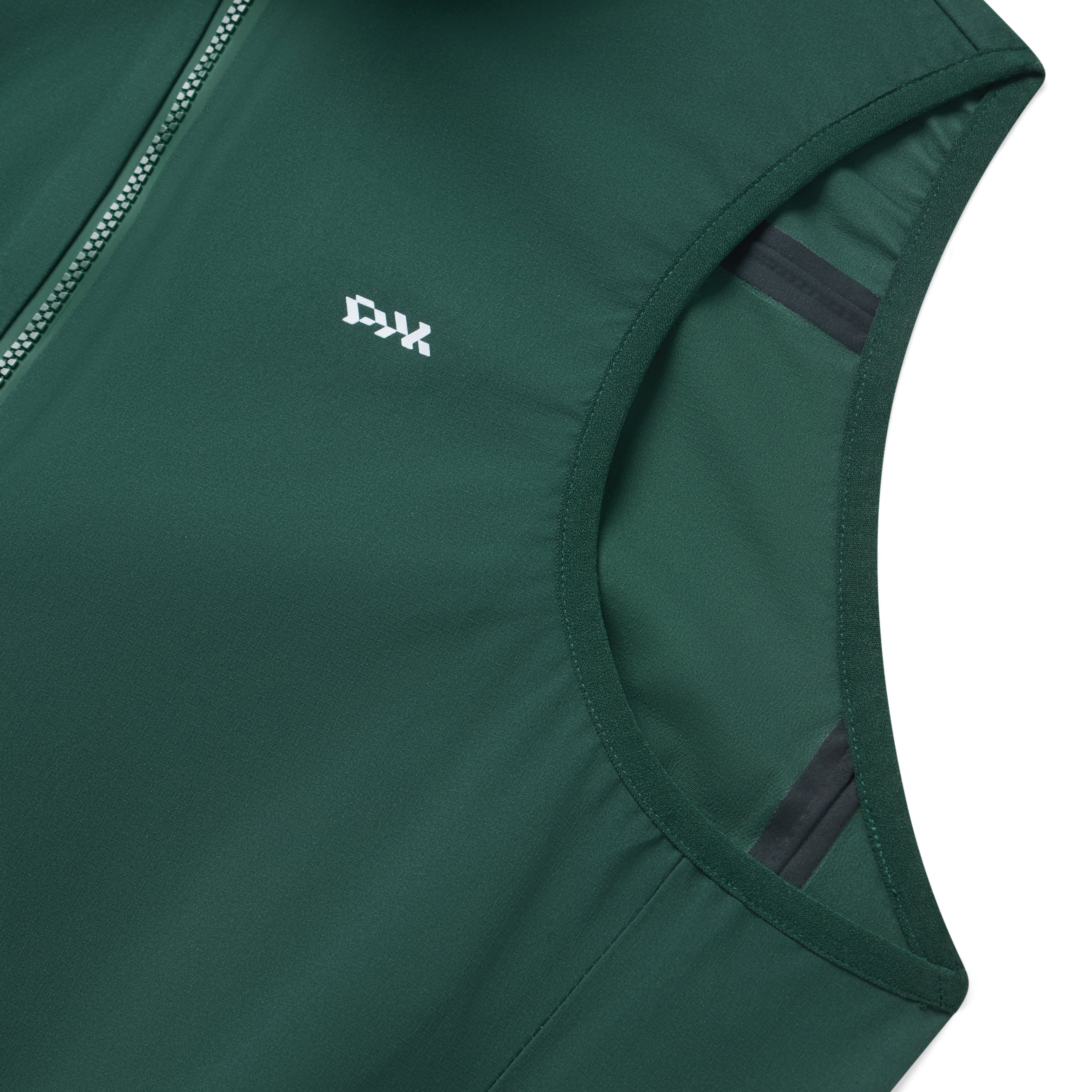 Men's Pro Sympatex Heavy Rain Vest - Green