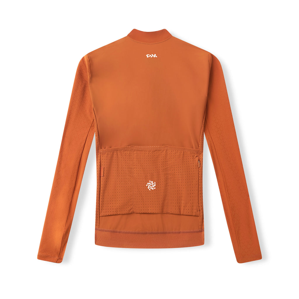 Men's Pro Long Sleeve Jersey - Walnut