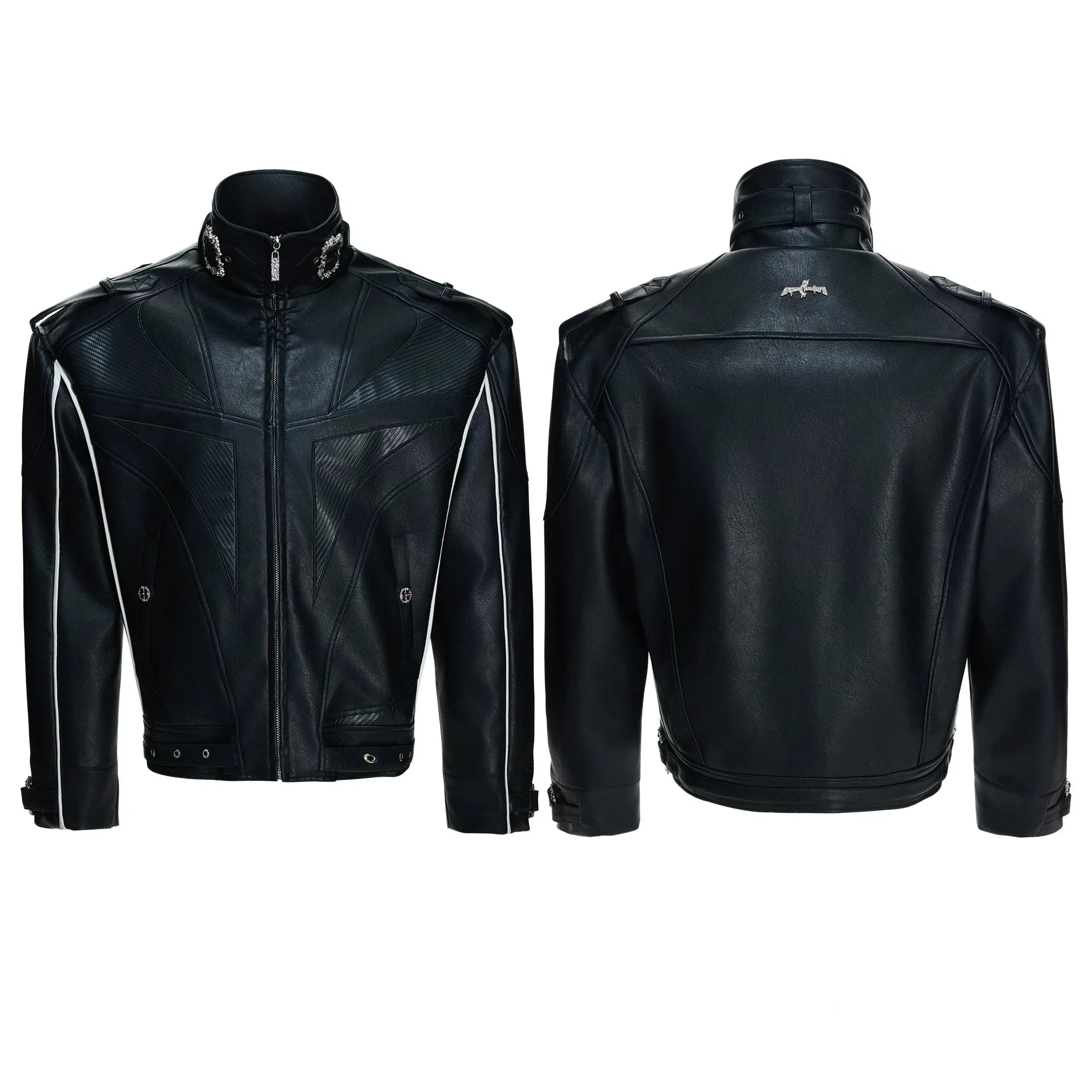 【26s Mar.】Carbon-Boned Royal Buckle Leather Jacket