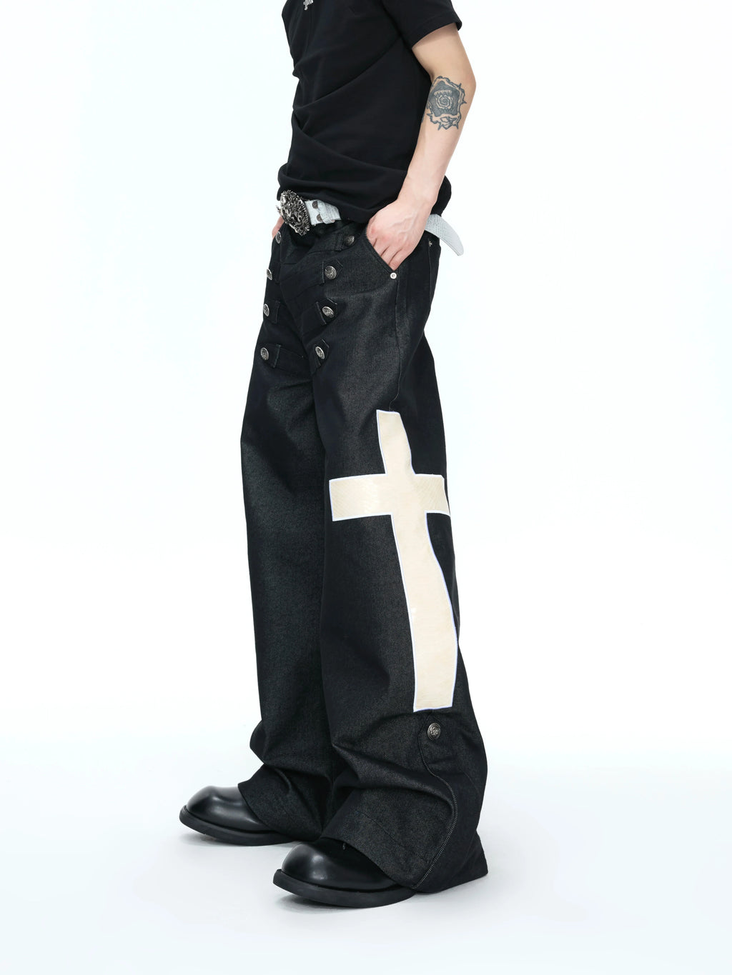 【26s Apr.】Napoleonic Double-Breasted Tee & Cross Pants