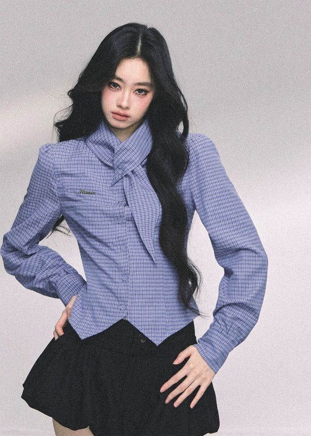 Klein Blue Senior Muse Blouse