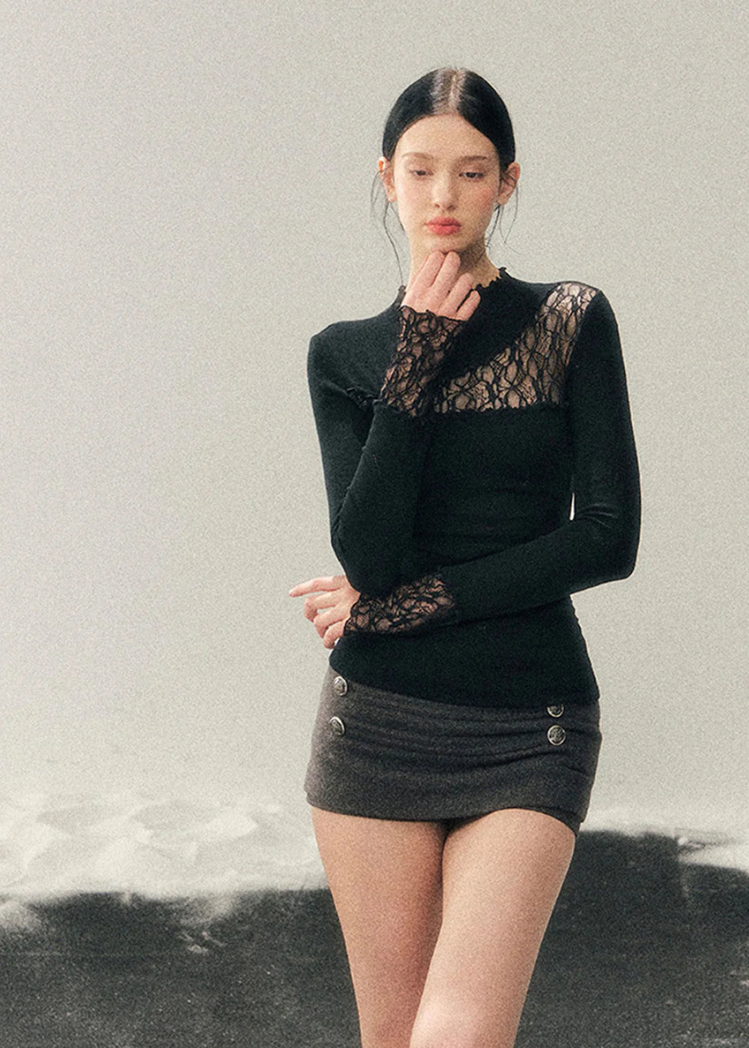 Veil Between Worlds Lace Top