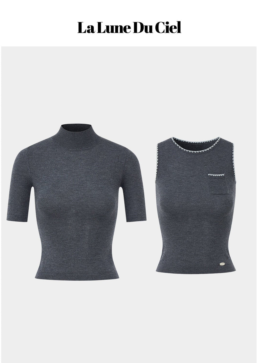 Hazel Layer Slim Knit Top
