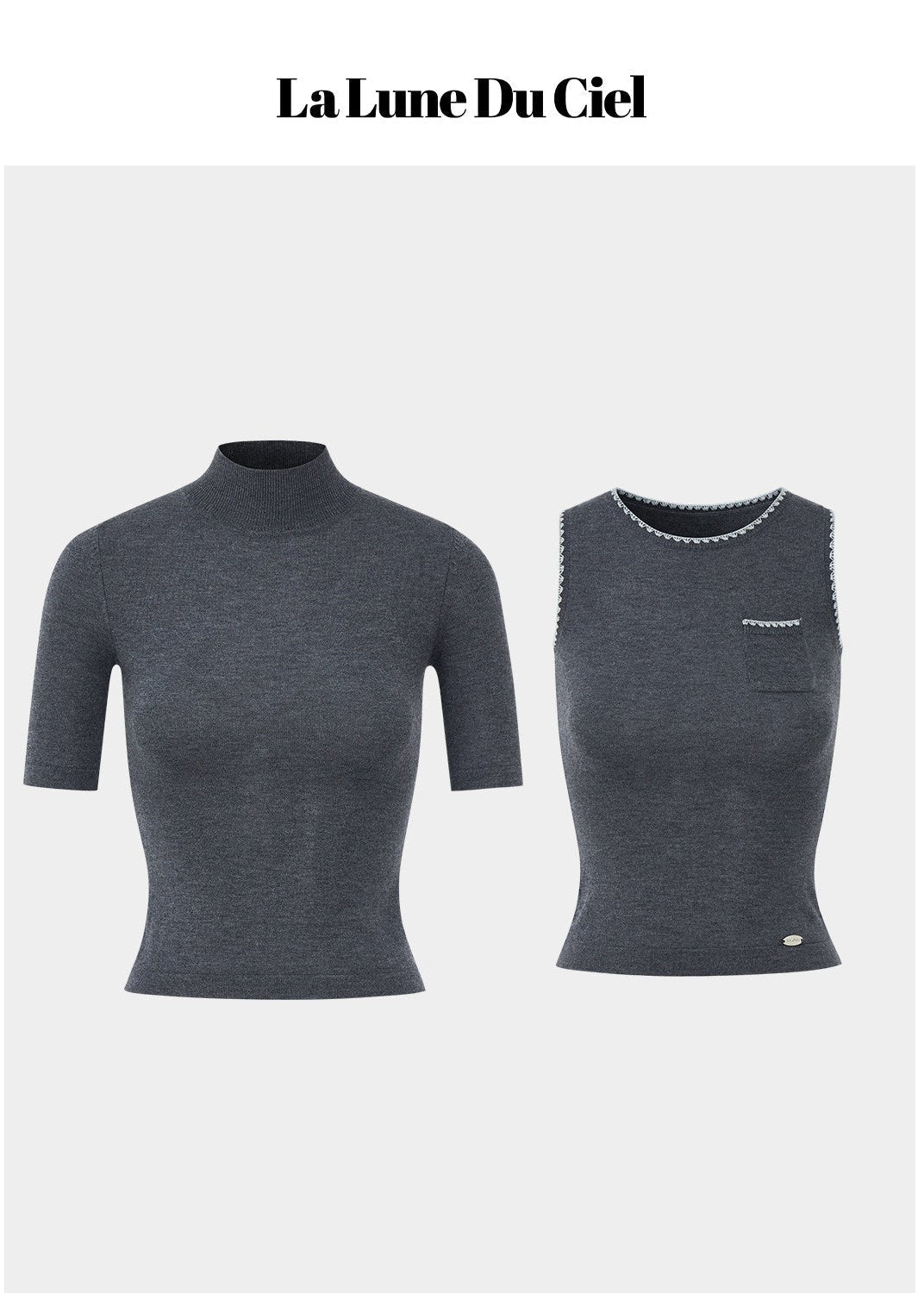 Hazel Layer Slim Knit Top