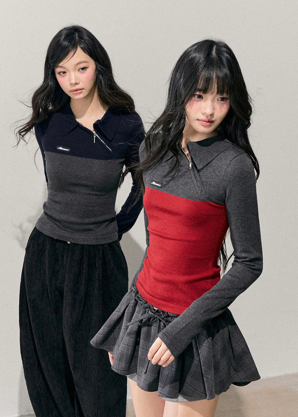 Undercurrent Knit Polo Top