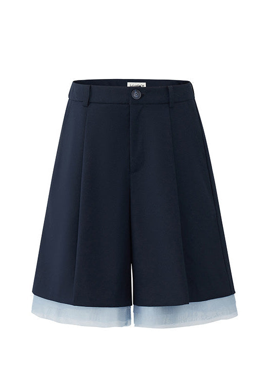 Midnight Tailored Shorts Set