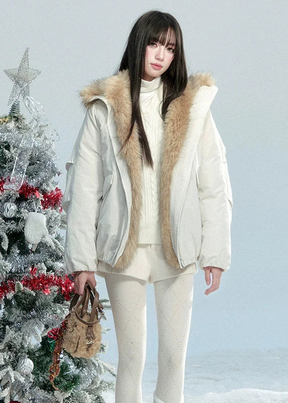Winter Lueur Eco-Fur Coat