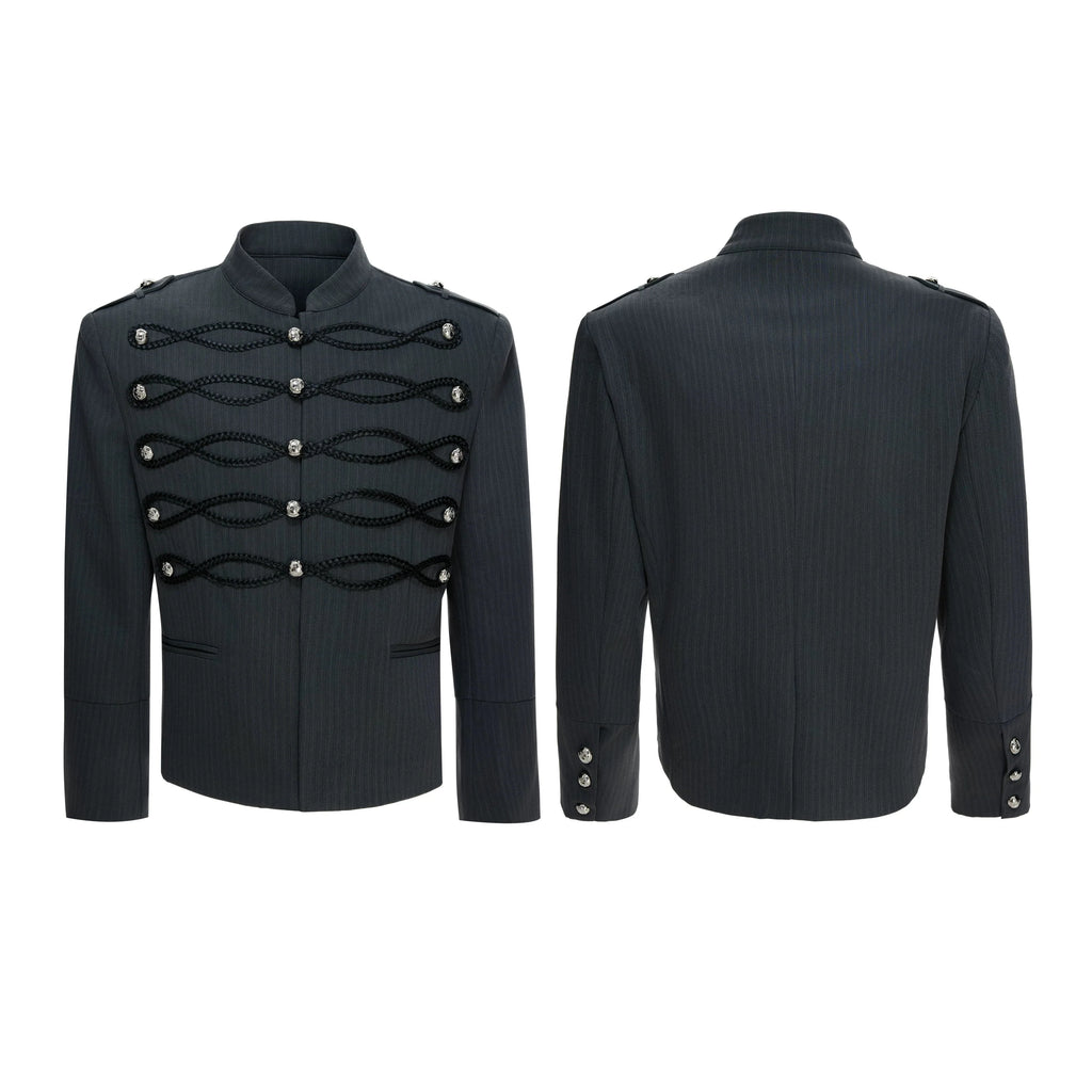 【26s Apr.】Napoleon Braided Metal Button Jacket