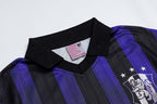 Vintage Badge Stripe Polo Jersey Tee